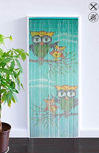 Türvorhang Bambus Vorhang Fadenvorhang Fliegenvorhang Raumteiler Fliegengitter 
